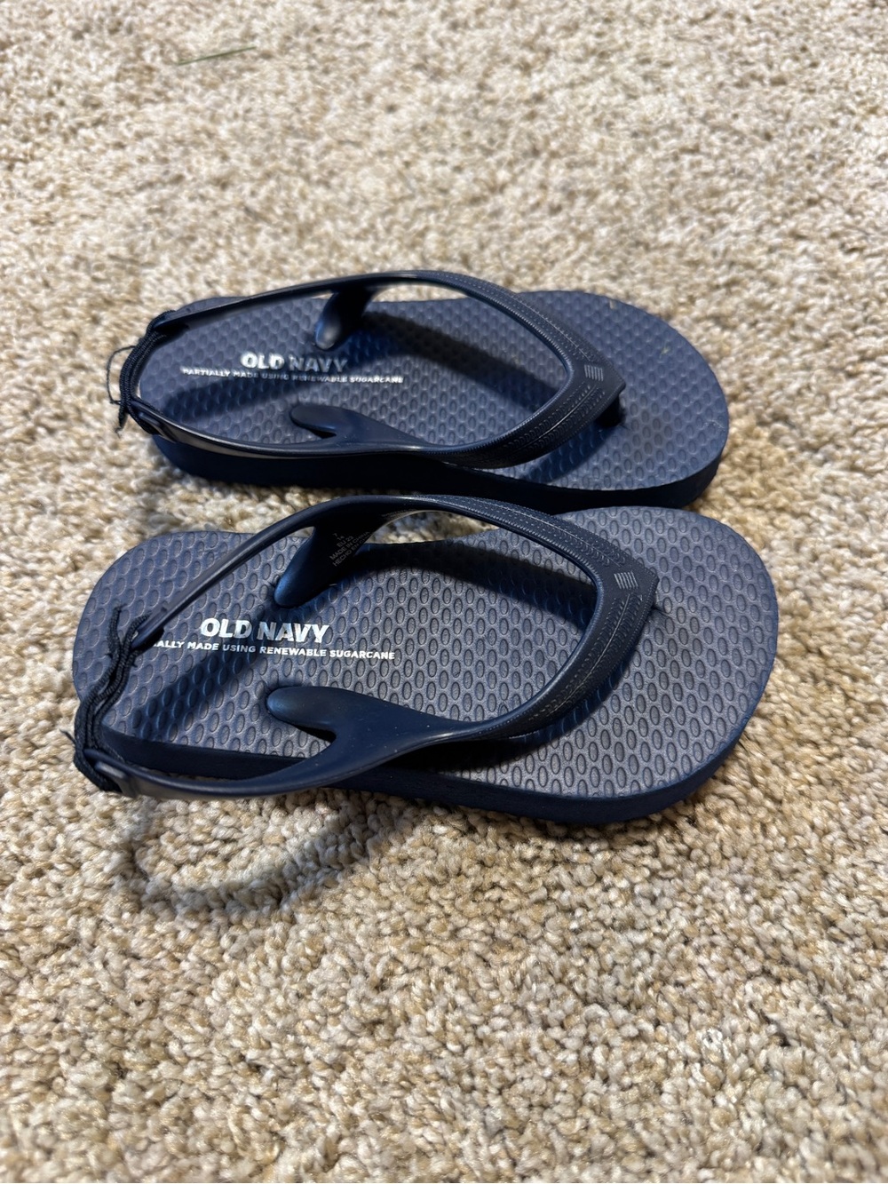 7 Toddler Girl’s Old Navy Blue Flip Flops